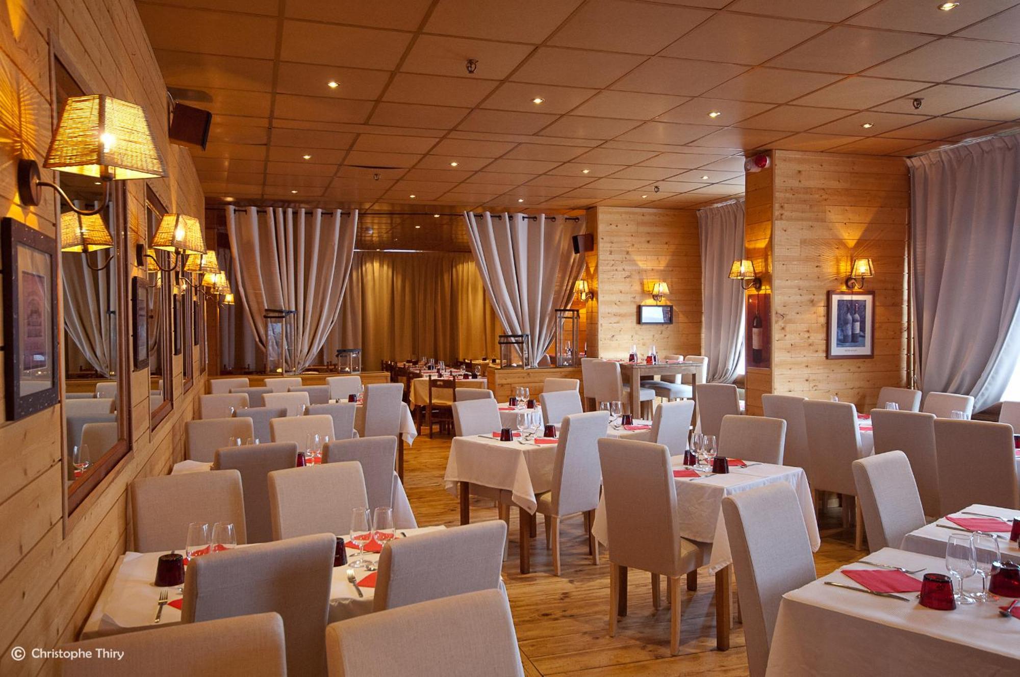 Hotel-Restaurant La Mandia La Mongie Exterior foto
